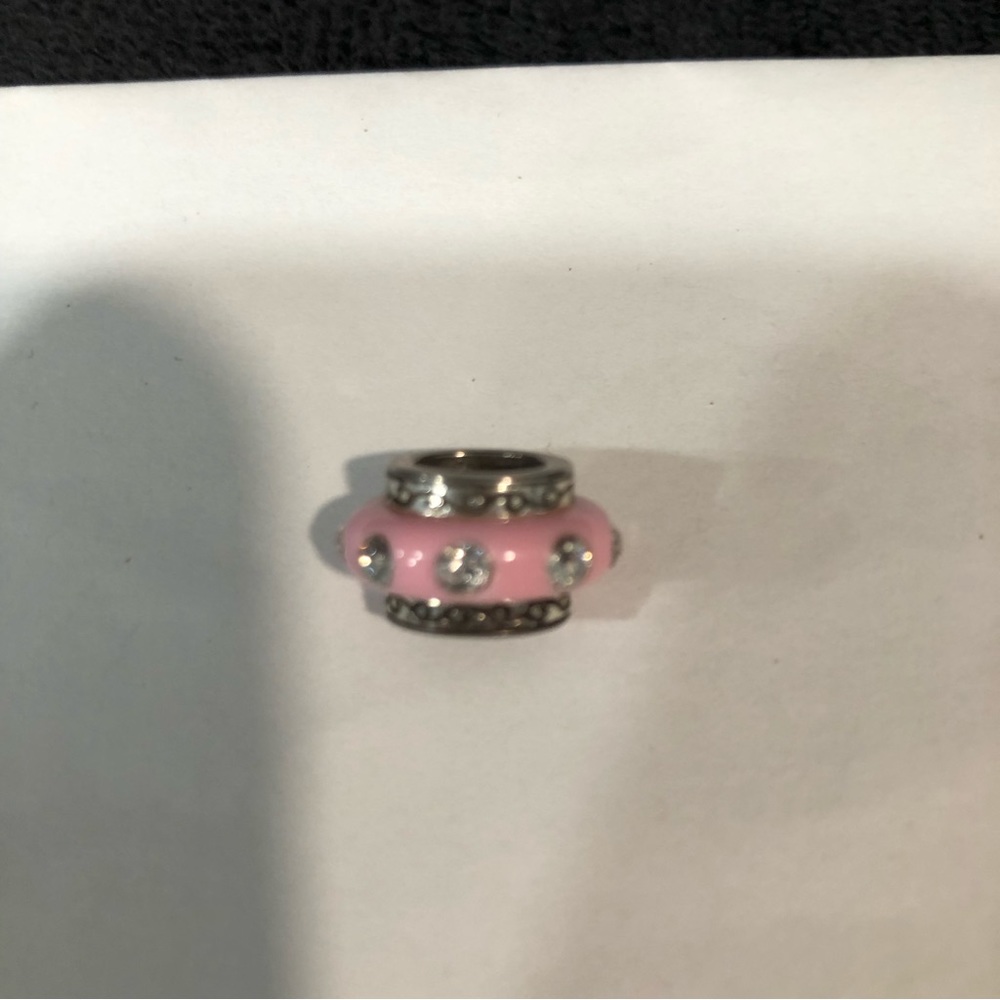 Brighton Baby Pink and Crystal Charm Bead GUC.  Get in time for Valentine’s Day!